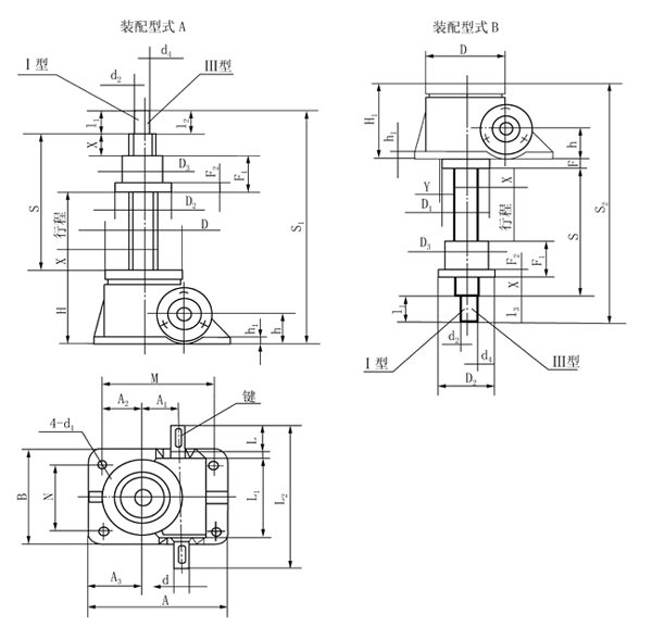 SWL2.5SWL5SWL10SWL15SWL20SWL25SWL35SWL50SWL100SWL120ϵ΁݆zCνYߴ(2)(JB/T88091998)