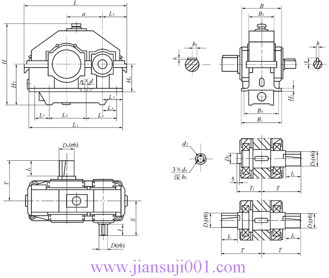 JPT͝u_AX݆pʽߴ磨JB/T10244-2001