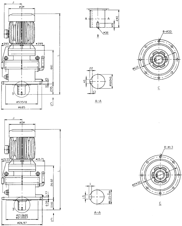 600ϵД[݆pٙCpʽγߴ(TDVM623/16TDVM623/18TVM624/16TVM624/18TVM625/17TVM625/19TDVM626/19TDVM627/19