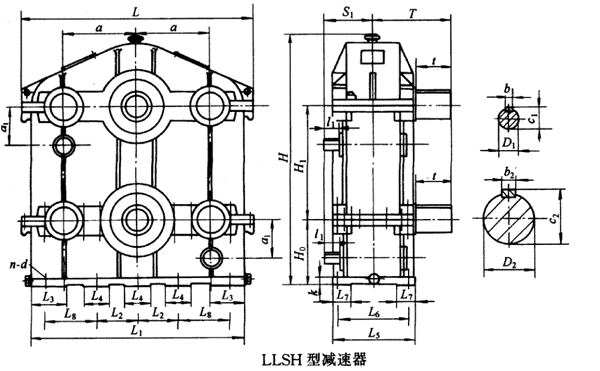 LLSH300LLSH350LLSH400LLSH450LLSH500h(hun)pٙC(j)ʽcҪߴYB/T79-1995